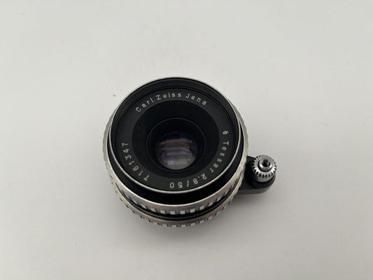 Carl Zeiss Jena Tessar 1:2.8 50mm Objektiv manuell analog Lens (Exa)