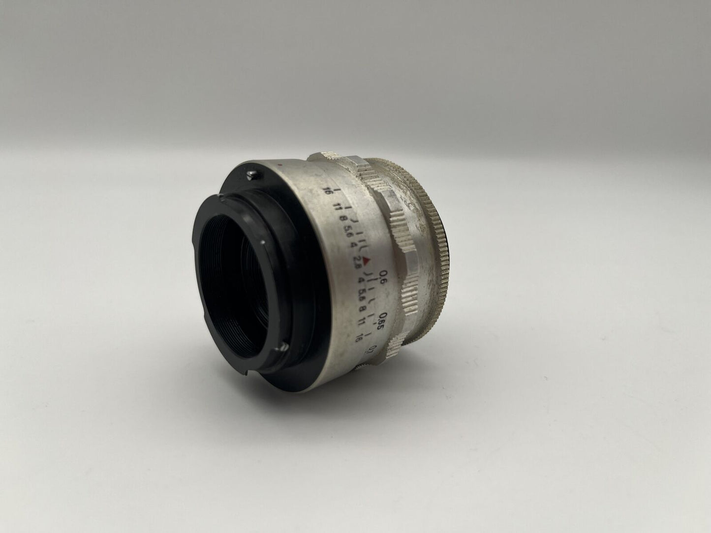 Carl Zeiss Jena Tessar red T 1:2.8 50mm Objektiv manuell analog Lens (Exa)