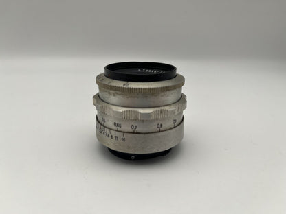 Carl Zeiss Jena Tessar red T 1:2.8 50mm Objektiv manuell analog Lens (Exa)