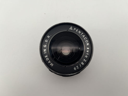 Pentacon auto 1:2.8 29mm Objektiv manuell analog Lens (M42)