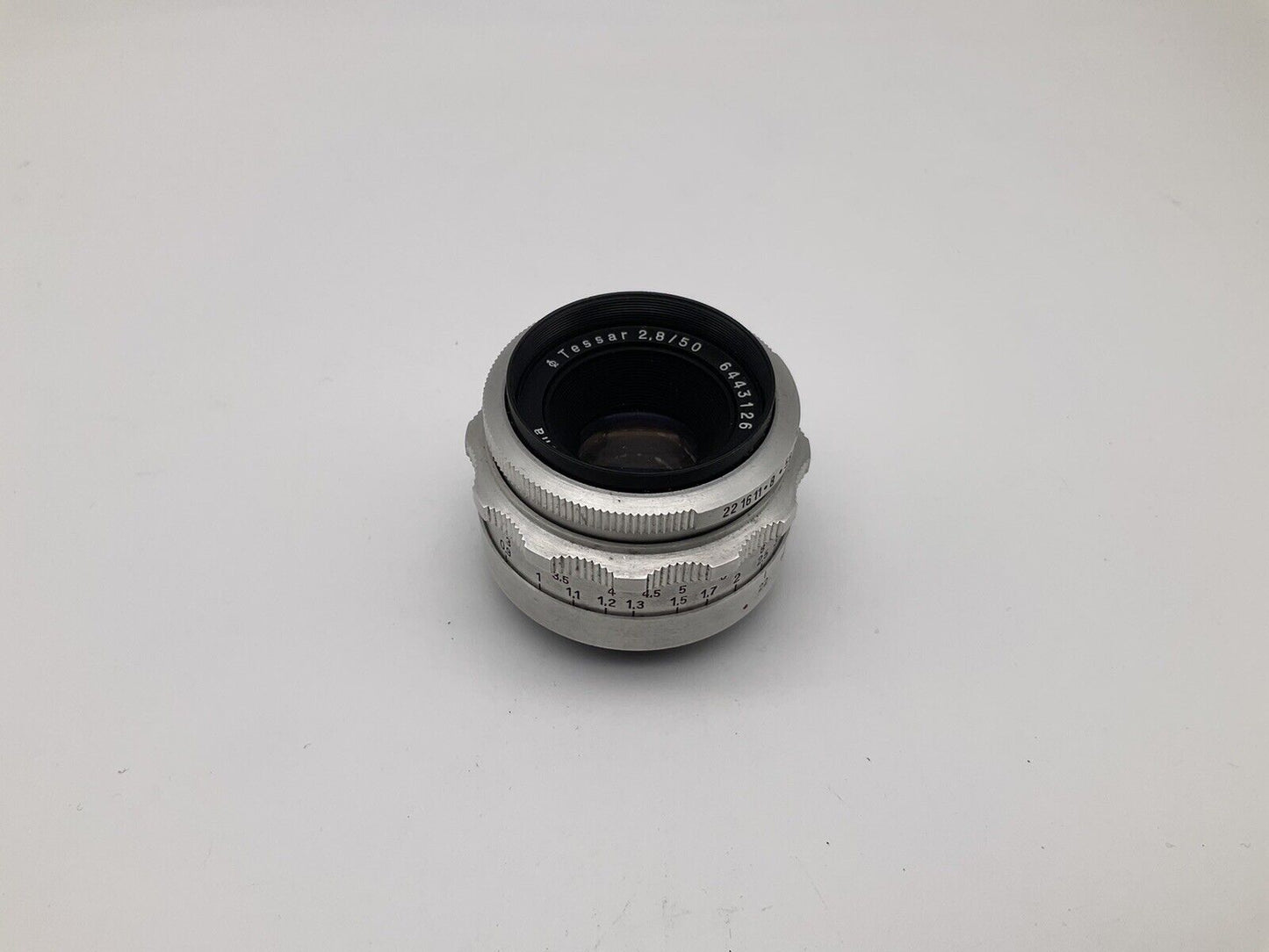 CARL ZEISS JENA DDR Objektiv Lens Tessar 2,8/50 für Exakta Exa Mount 50mm