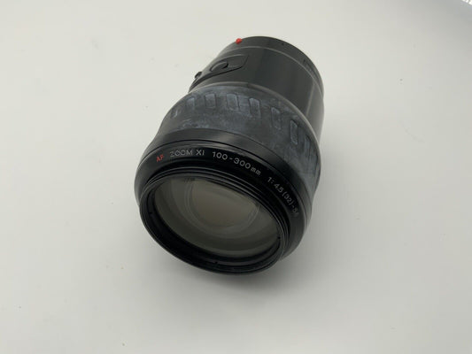 Minolta AF Tele-Zoom Objektiv AF - xi 100-300 mm f=4,5-5,6 für Xi SLR-Kamera