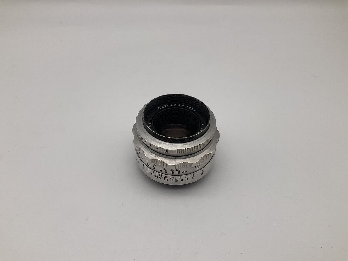 CARL ZEISS JENA DDR Objektiv Lens Tessar 2,8/50 für Exakta Exa Mount 50mm