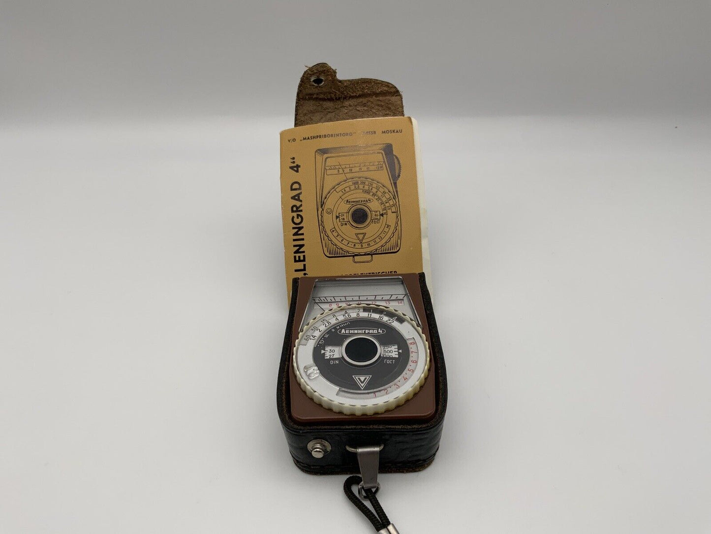 Leningrad 4 Belichtungsmesser Lichtmesser light meter Lichtmeter