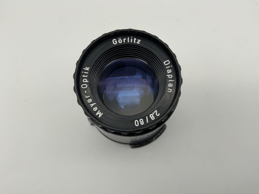 Meyer Optik Görlitz Diaplan 2,8/80 Projektionsobjektiv 80mm Objektiv