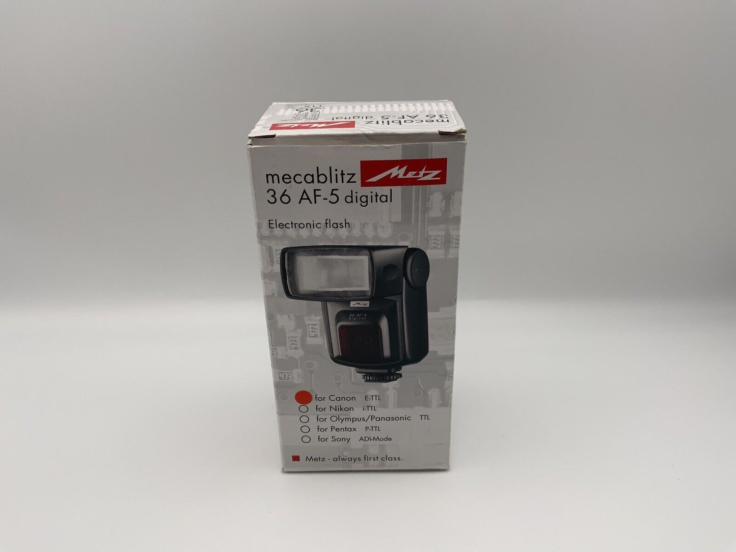 METZ MECABLITZ 36 AF-5 DIGITAL FOR CANON E-TTL flash unit attachable flash