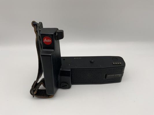 Leitz Filmtransport (14270) mit Handgriff Grip (14270) für Leica R3 Motor Winder