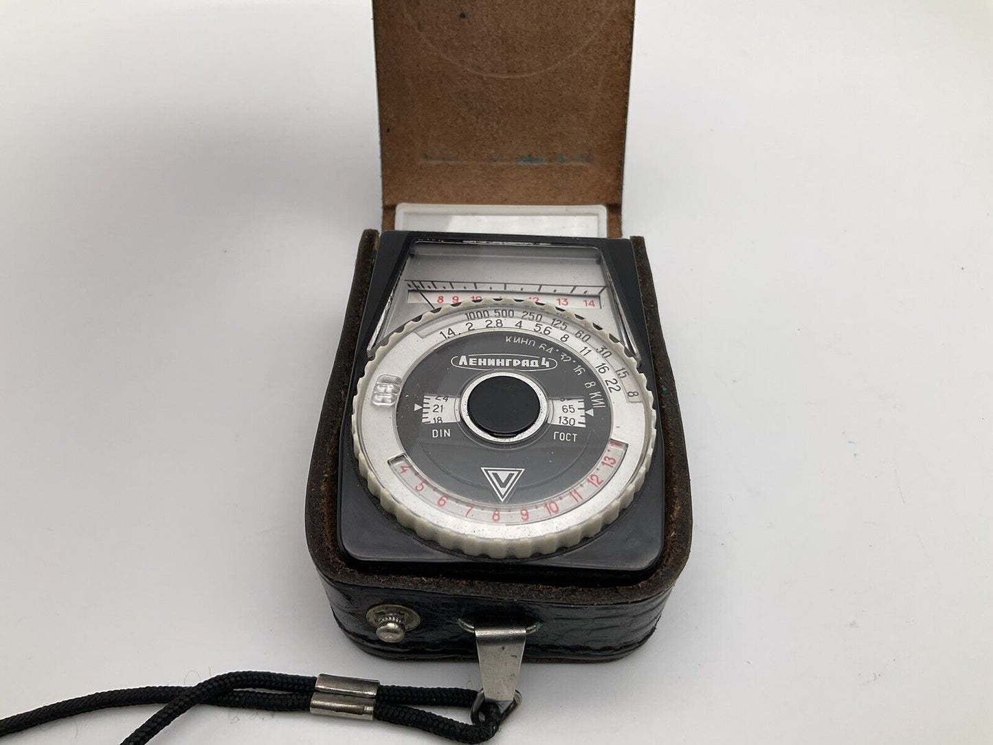 Leningrad 4 Belichtungsmesser Lichtmesser light meter Lichtmeter