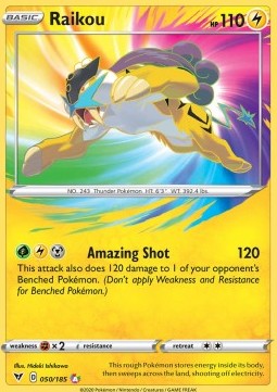 Raikou⁣ - Vivid Voltage⁣ (Amazing Rare)⁣ [50]