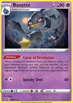 Banette⁣ - Vivid Voltage⁣ (Rare)⁣ [68]