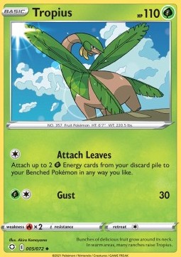 Tropius⁣ - Shining Fates⁣ (Uncommon)⁣ [5]