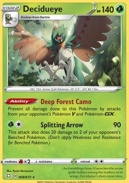 Decidueye⁣ - Shining Fates⁣ (Holo Rare)⁣ [8]