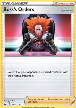 Boss's Orders⁣ - Shining Fates⁣ (Rare)⁣ [58]