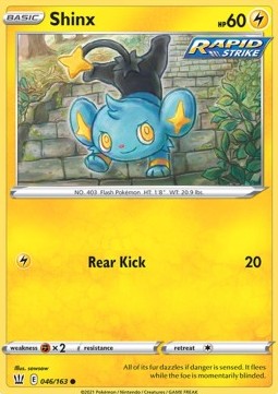 Shinx⁣ - Battle Styles⁣ (Common)⁣ [46]