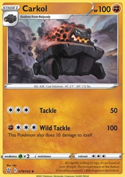 Carkol⁣ - Battle Styles⁣ (Uncommon)⁣ [79]