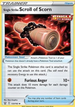 Single Strike Scroll of Scorn⁣ - Battle Styles⁣ (Uncommon)⁣ [133]