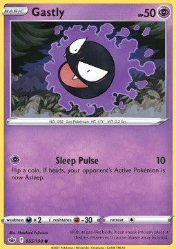 Gastly⁣ - Chilling Reign⁣ (Common)⁣ [055]