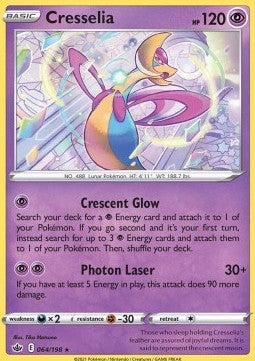 Cresselia⁣ - Chilling Reign⁣ (Holo Rare)⁣ [064]