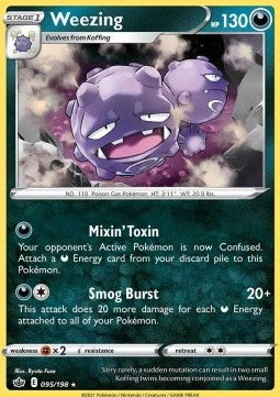 Weezing⁣ - Chilling Reign⁣ (Rare)⁣ [095]
