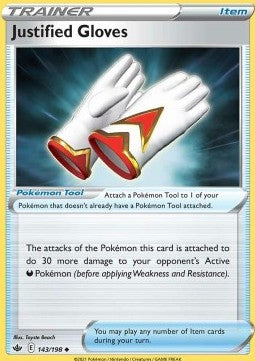 Justified Gloves⁣ - Chilling Reign⁣ (Uncommon)⁣ [143]