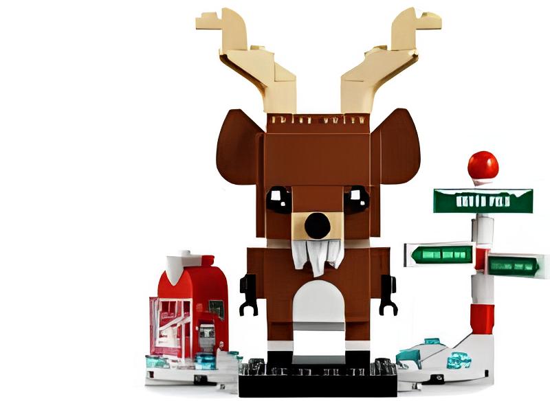 LEGO® BrickHeadz 40353 Rentier und Elfen