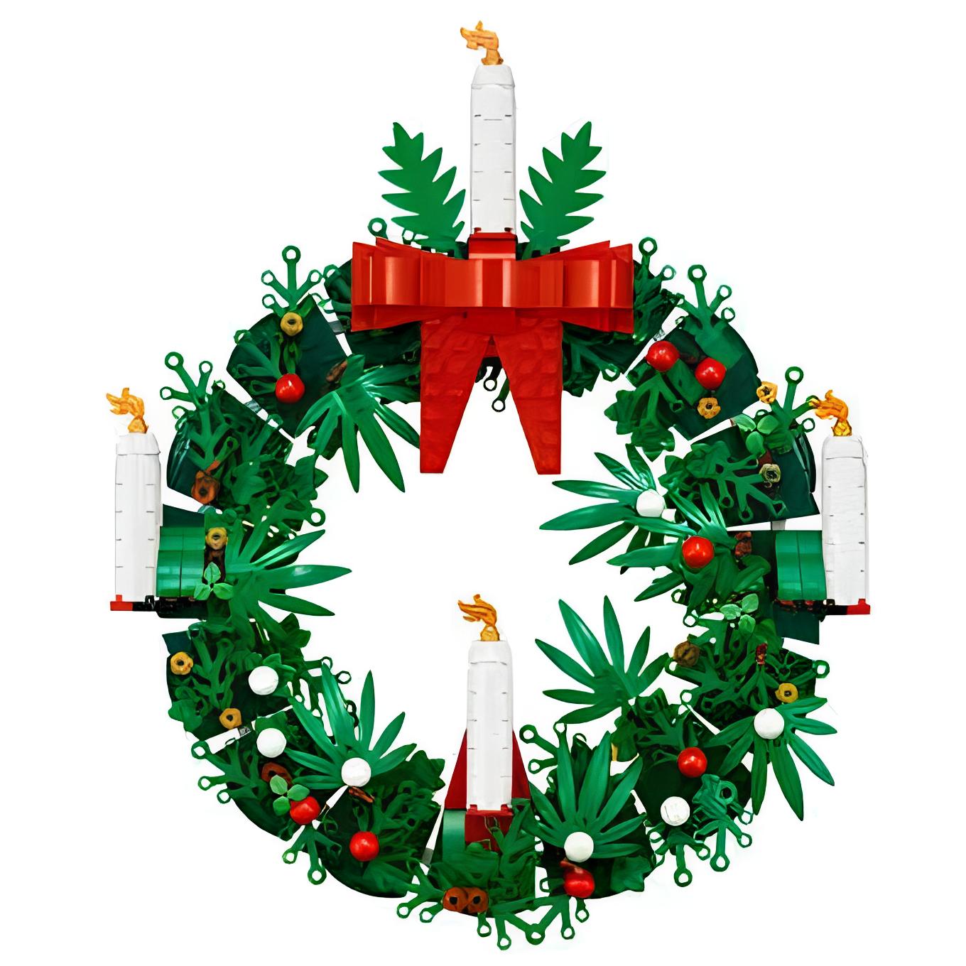 LEGO® 40426 Door Wreath / Advent Wreath 2in1