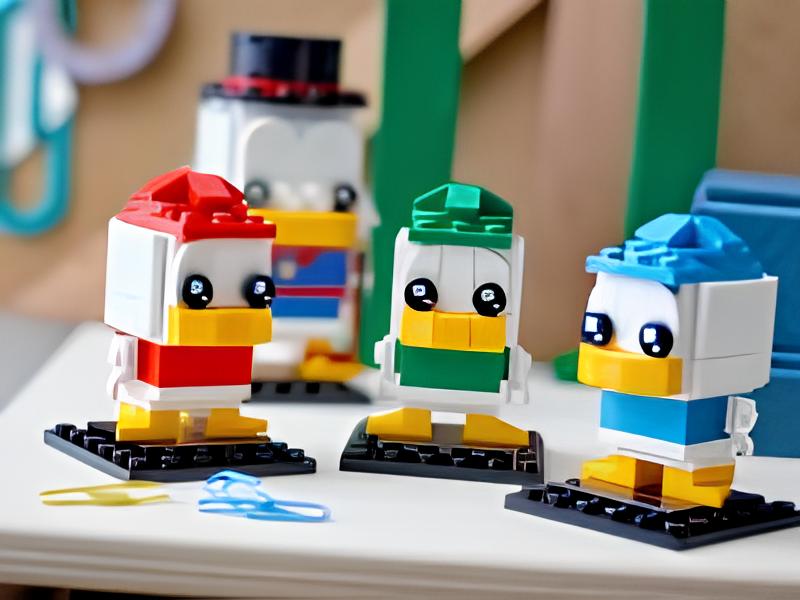 LEGO® BrickHeadz 40477 Dagobert Duck, Tick, Trick & Track