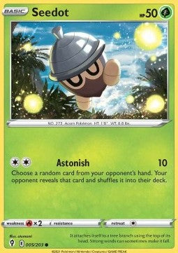 Seedot⁣ - Evolving Skies⁣ (Common)⁣ [005]