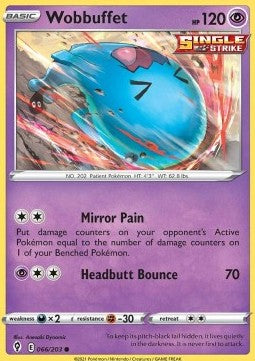 Wobbuffet⁣ - Evolving Skies⁣ (Common)⁣ [066]