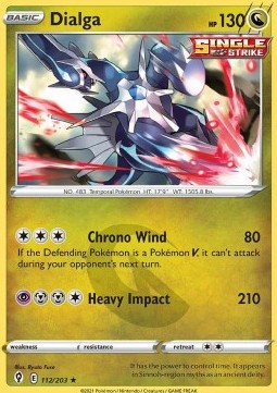 Dialga⁣ - Evolving Skies⁣ (Holo Rare)⁣ [112]