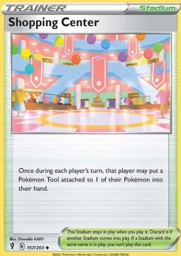 Shopping Center⁣ - Evolving Skies⁣ (Uncommon)⁣ [157]