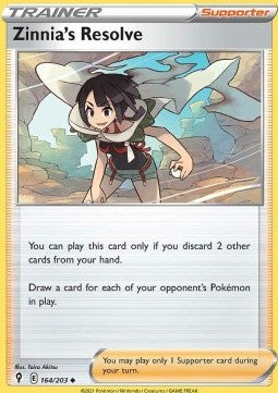 Zinnia's Resolve⁣ - Evolving Skies⁣ (Uncommon)⁣ [164]