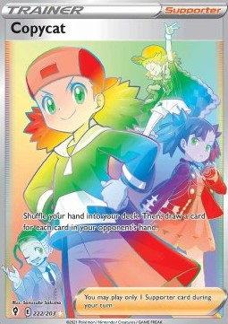 Copycat⁣ - Evolving Skies⁣ (Secret Rare)⁣ [222]