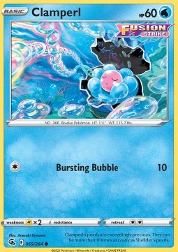 Clamperl⁣ - Fusion Strike⁣ (Common)⁣ [065]