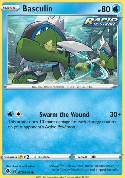 Basculin⁣ - Fusion Strike⁣ (Common)⁣ [070]