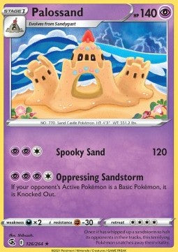 Palossand⁣ - Fusion Strike⁣ (Rare)⁣ [126]