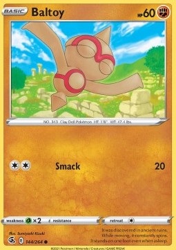 Baltoy⁣ - Fusion Strike⁣ (Common)⁣ [144]