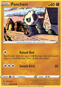 Pancham⁣ - Fusion Strike⁣ (Common)⁣ [149]
