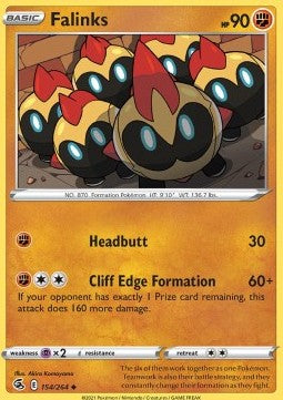 Falinks⁣ - Fusion Strike⁣ (Uncommon)⁣ [154]