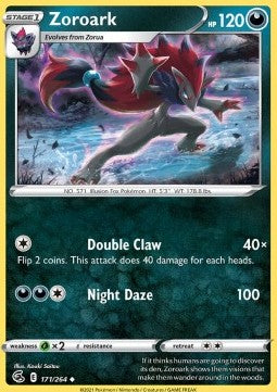 Zoroark⁣ - Fusion Strike⁣ (Uncommon)⁣ [171]