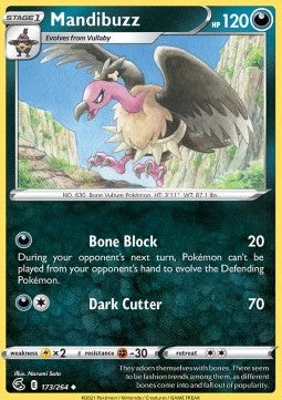 Mandibuzz⁣ - Fusion Strike⁣ (Uncommon)⁣ [173]