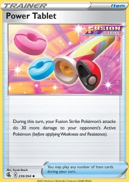 Power Tablet⁣ - Fusion Strike⁣ (Uncommon)⁣ [236]