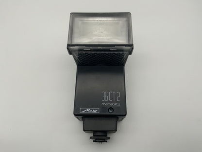 Metz mecablitz 36 CT 2 analog flash unit attachable flash light