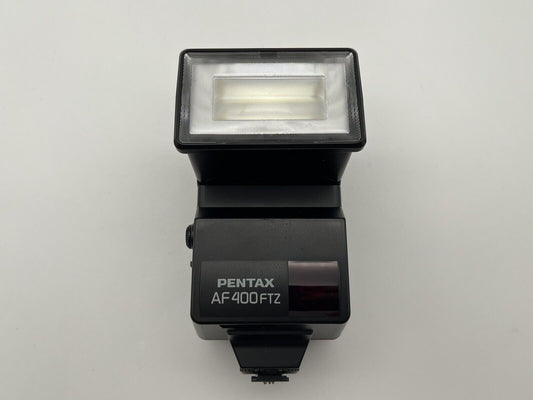 Pentax AF400FTZ analog flash unit attachable flash light