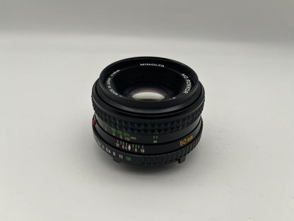 Minolta MD Rokkor 50mm 1:1.7 Objektiv manuell analog Lens