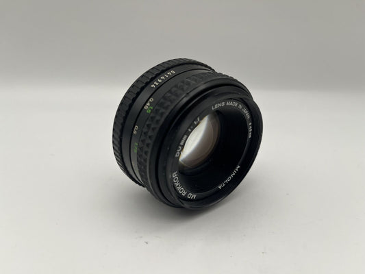 Minolta MC Rokkor-PF 1:1.7 50mm Objektiv manuell analog Lens