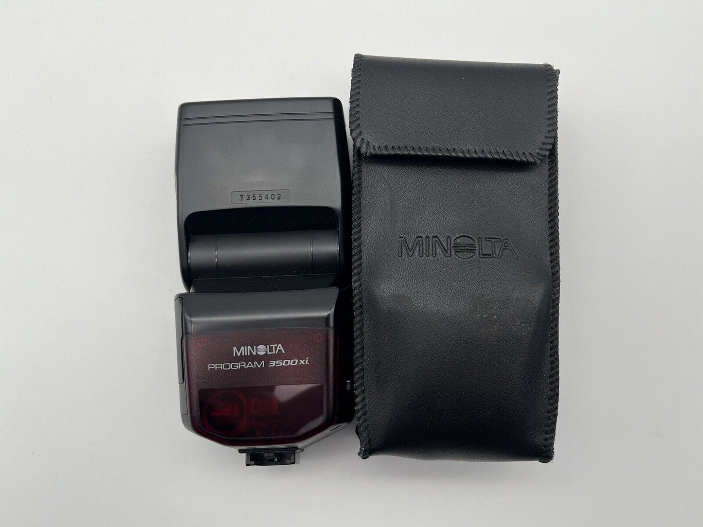 Minolta Program 3500xi analog flash unit flash light