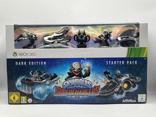 Skylanders Superchargers Dark Edition Starter Pack in OVP für Xbox 360