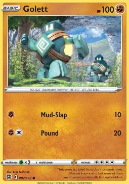 Golett⁣ - Brilliant Stars⁣ (Common)⁣ [082]