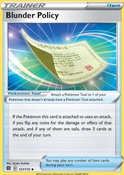 Blunder Policy⁣ - Brilliant Stars⁣ (Uncommon)⁣ [131]